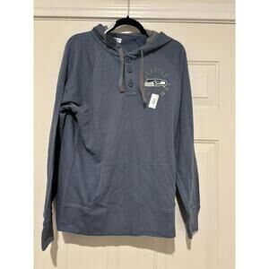 Men's sz M Seattle Seahawk blue new with tags hoodie #746